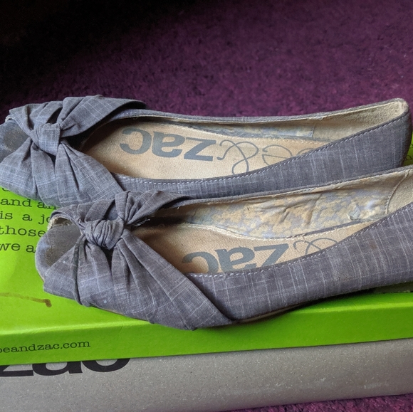 Peep toe flats - Picture 2 of 5